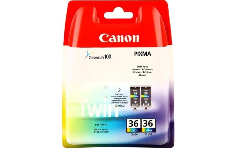 Canon Tinte CLI-36, 2 Stk