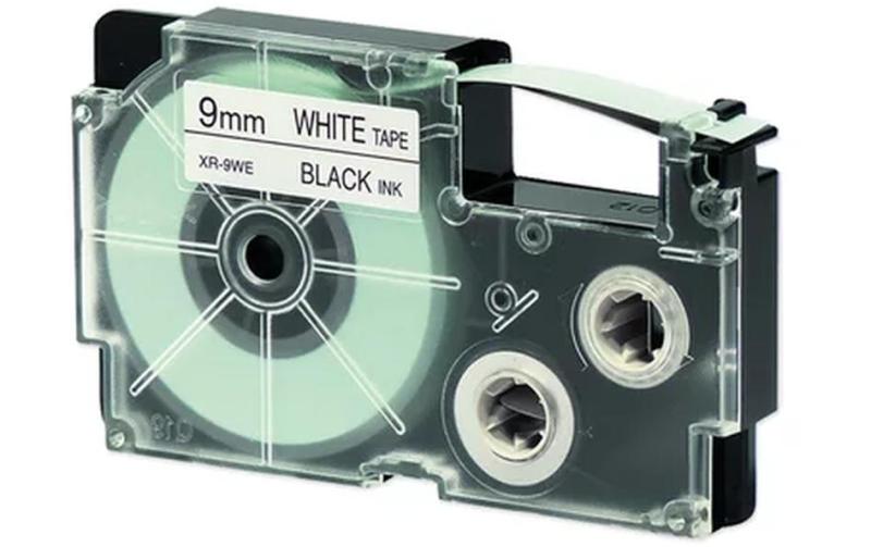 Casio XR-9WE1  Etikettenband  1 Kassette