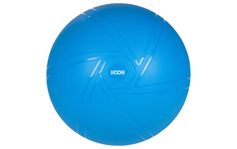 KOOR Sitzball 55cm blau