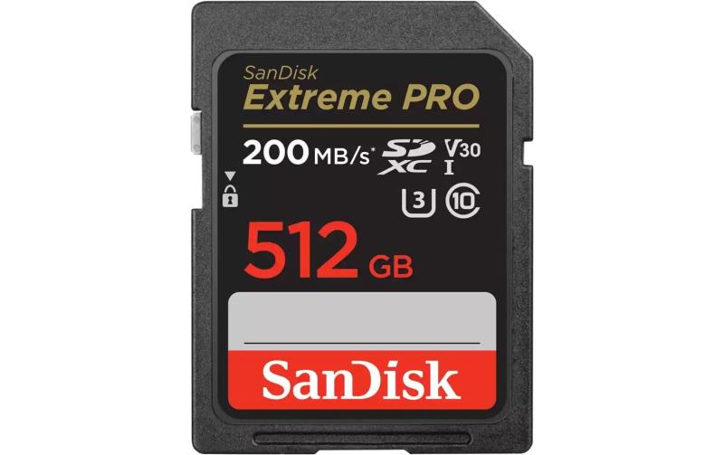 SanDisk SDXC Card Extreme Pro 512GB