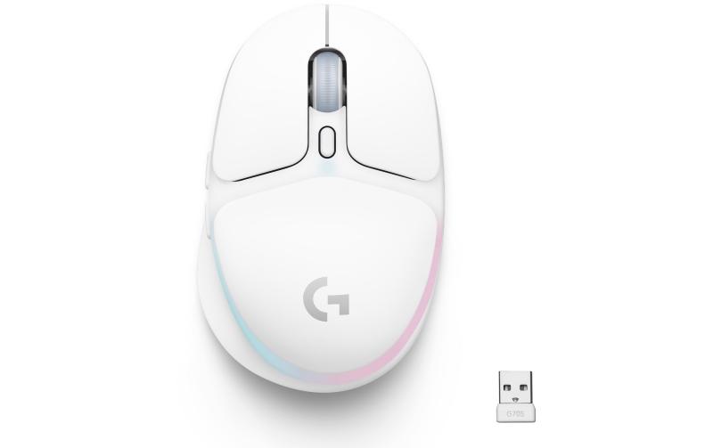 Logitech G705 Gaming Mouse off white