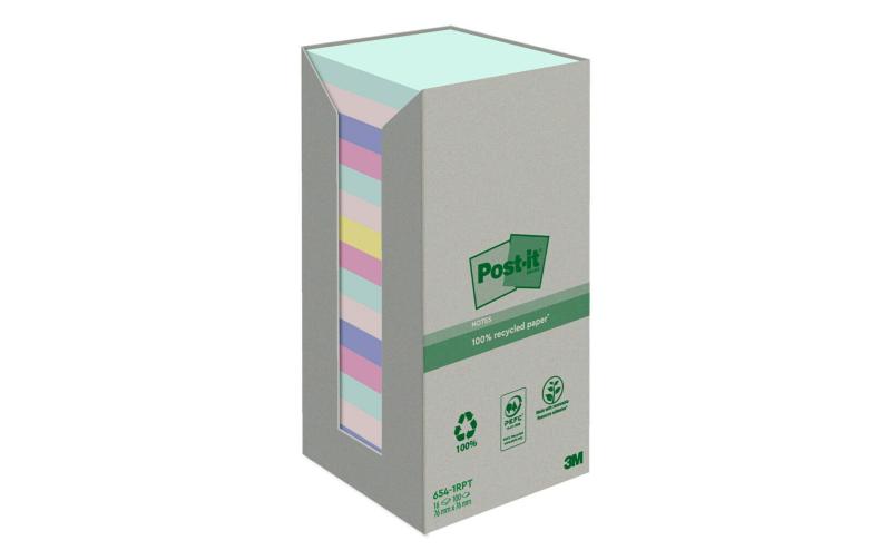 3M Post-it Recycling Notes farbig