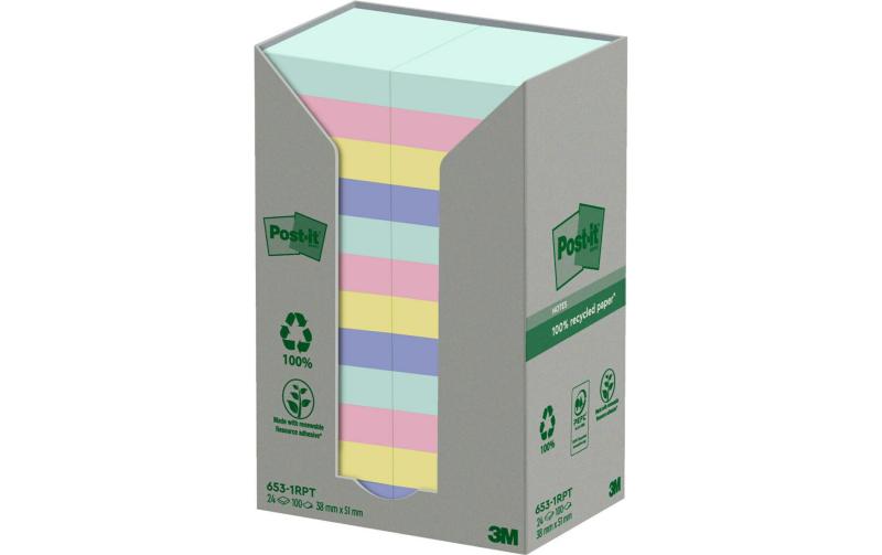 3M Post-it Recyclign Notes farbig