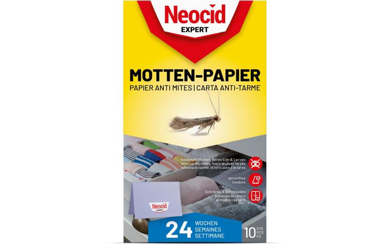 Neocid Motten-Papier