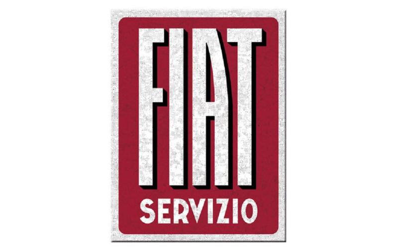 Nostalgic Art Magnet Fiat Servizio