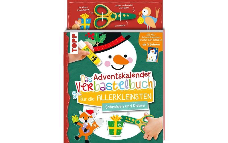 Topp Adventskalender Bastelbuch Kleinkinder