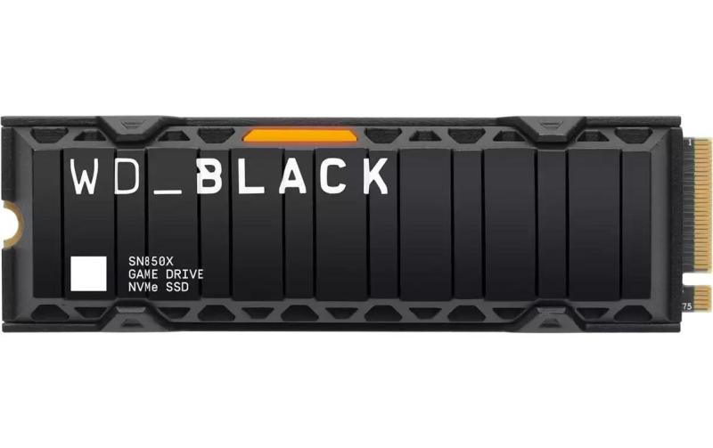WD Black SN850X Gaming Storage 1TB Heatsink