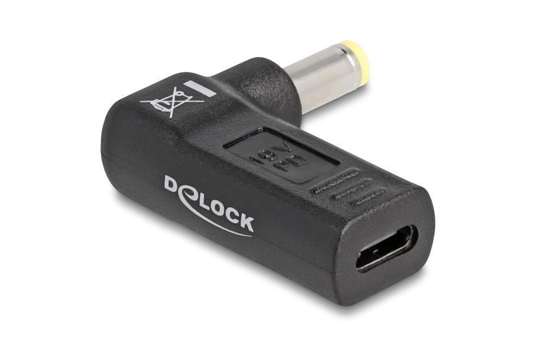 Delock USB-C zu 5.5x2.5mm Adapter