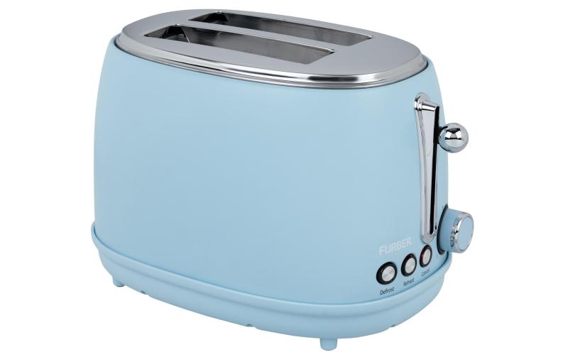 FURBER Retro Toaster Blau