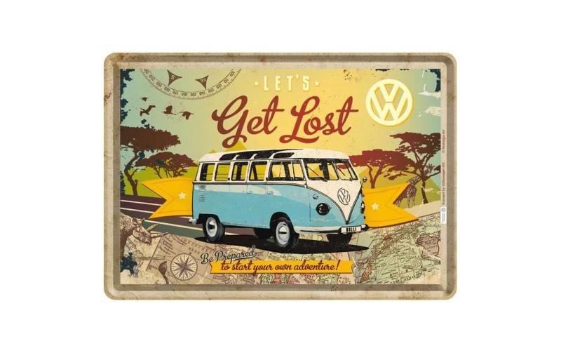 Nostalgic Art Postkarte VW Bulli