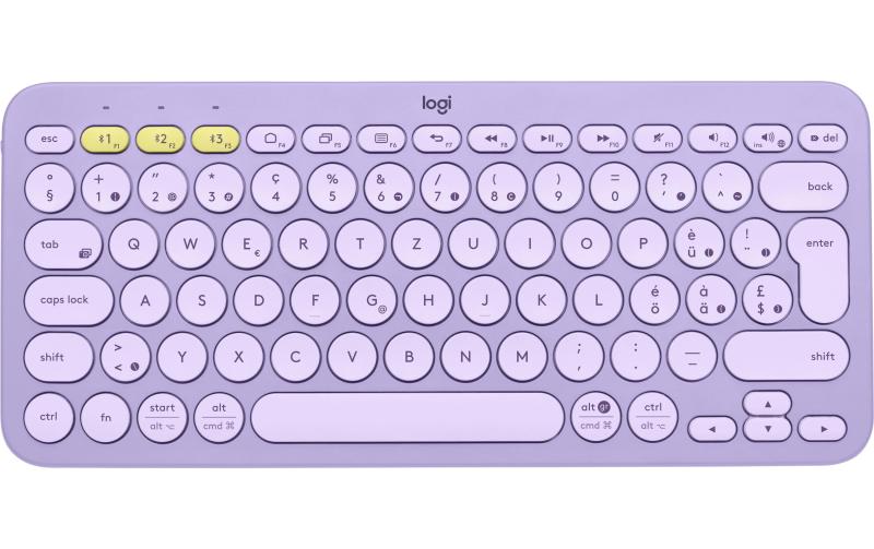 Logitech K380 Multi-Device Keyboard lavende