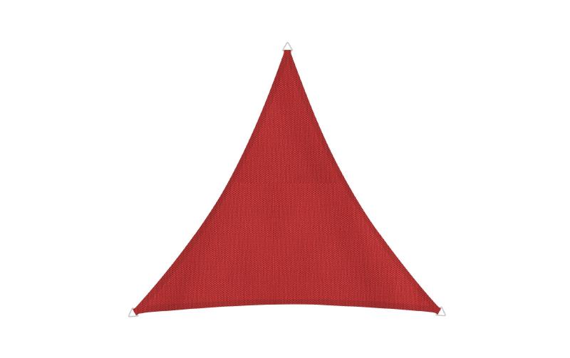 Sonnensegel Dreieck 3m,rot