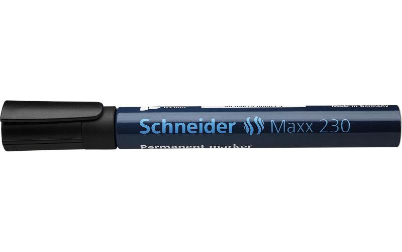 Schneider Permanentmarker Maxx 230, schwarz