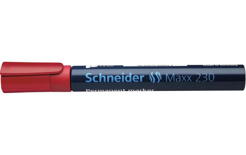 Schneider Permanentmarker Maxx 230, rot