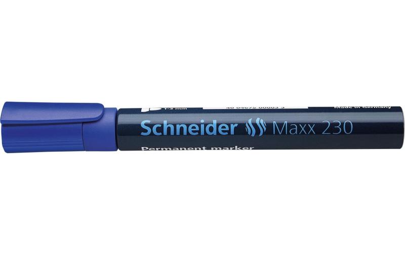Schneider Permanentmarker Maxx 230, blau