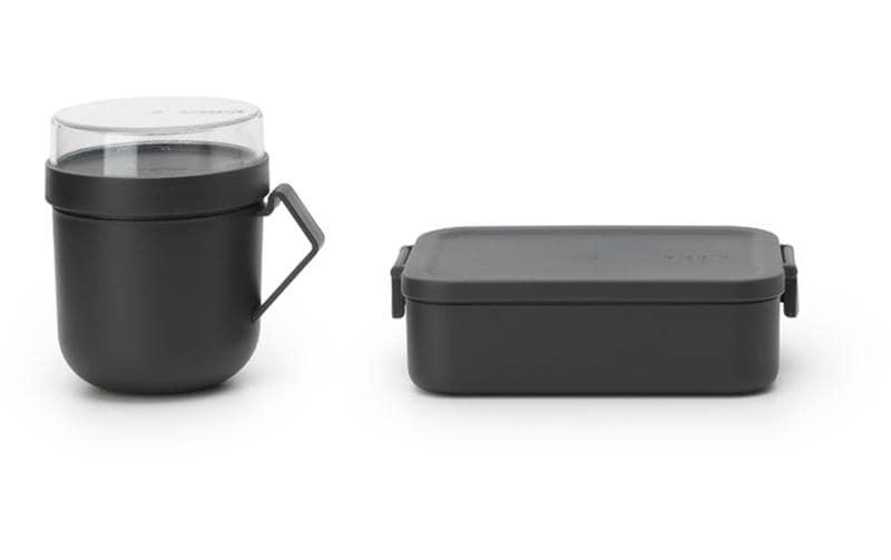 Brabantia Lunchbox Set Make & Take Dark Gre