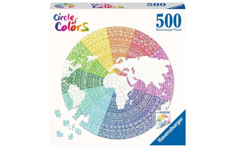 Puzzle Circle of colors Mandala