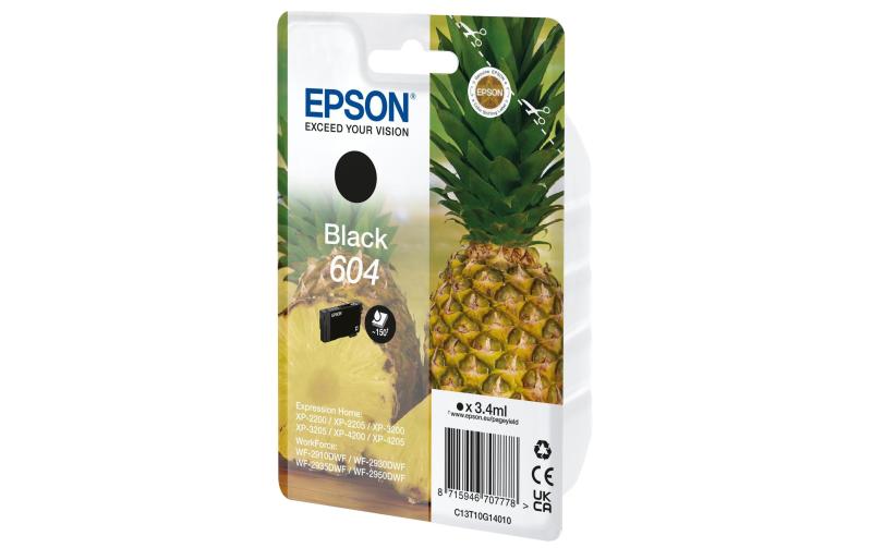 Epson Tinte Nr. 604, C13T10G14010 , Black