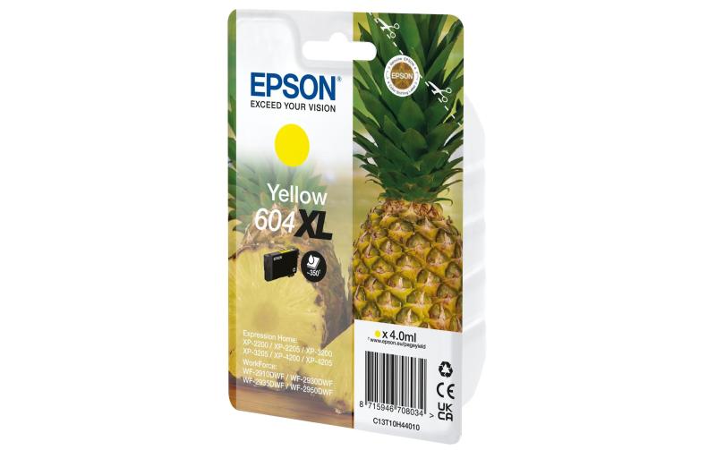 Epson Tinte Nr. 604XL, C13T10H44010,Yellow