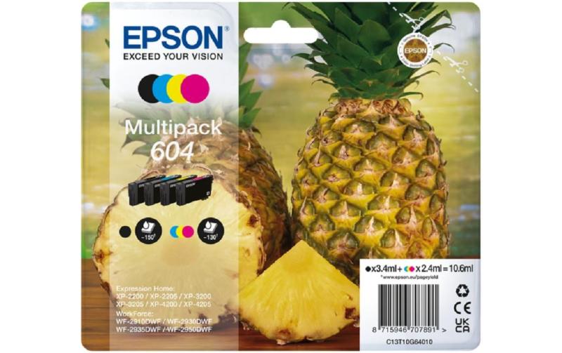 Epson Tinte  Multipack 4-colours 604 Ink