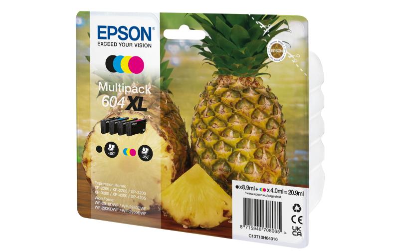 Epson Tinte  Multipack 4-colours 604XL Ink