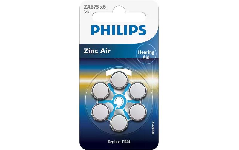 Philips Hörgerätbatterie ZA675