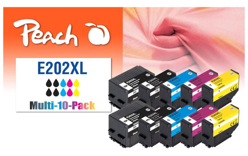 Peach Epson No. 202XL,Multi-10-Pack