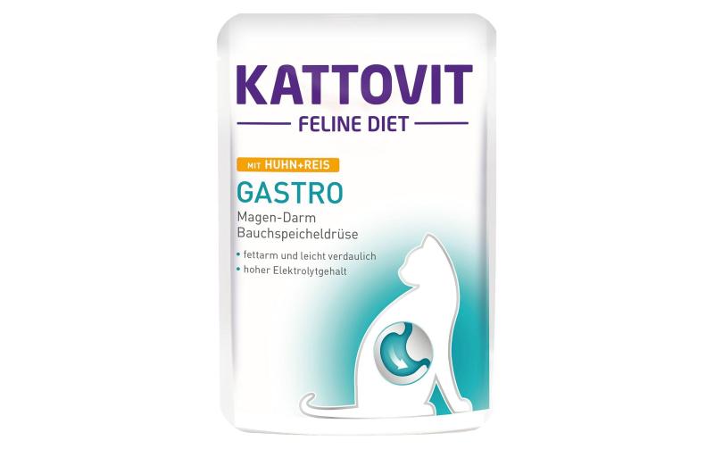Kattovit Gastro Huhn&Reis 85g