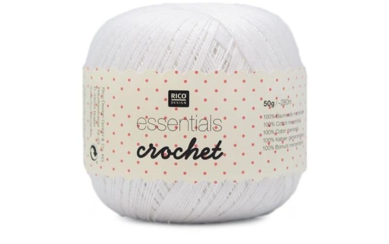 Rico Essentials Crochet, weiss