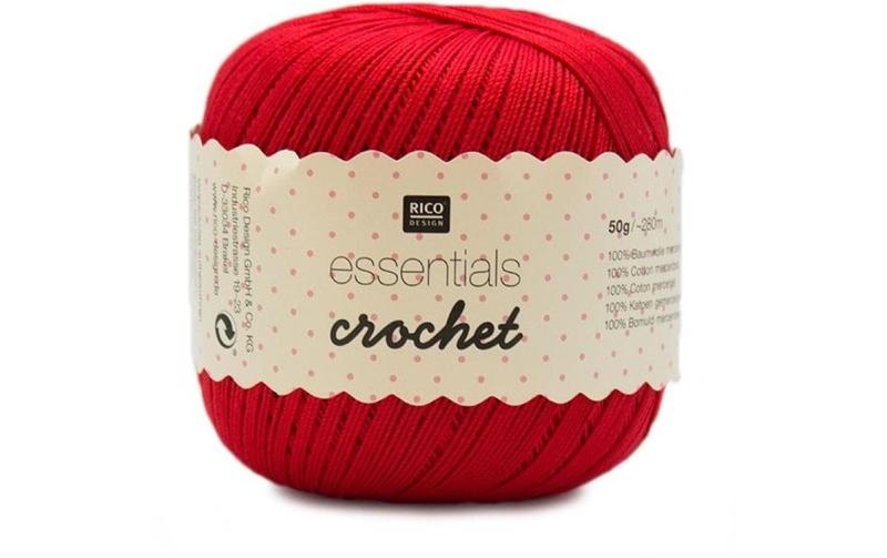 Rico Essentials Crochet, rot