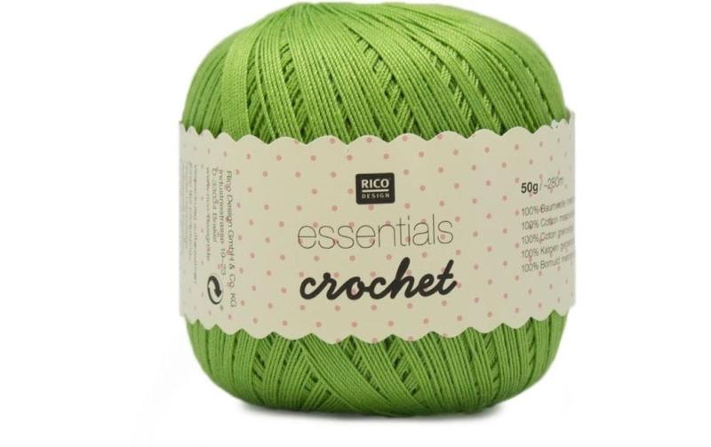 Rico Essentials Crochet, hellgrün