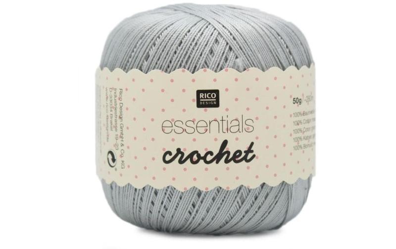 Rico Essentials Crochet, grau