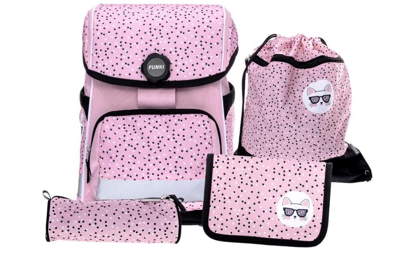 Funki Cuby-Bag Pink Cat