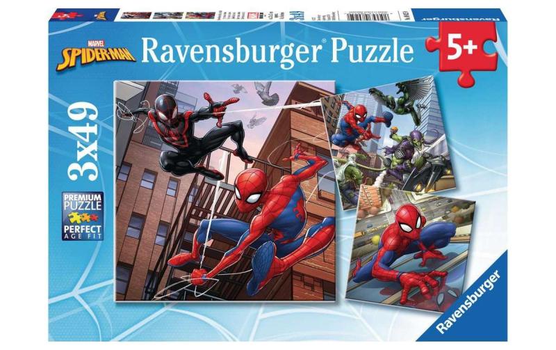 Puzzle Spider-Man beschützt die Stadt