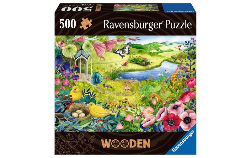 Puzzle Wooden Wilder Garten