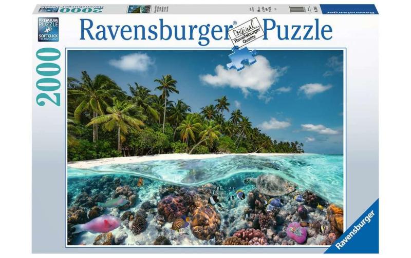 Puzzle Ein Taugang auf Malediven 2000p