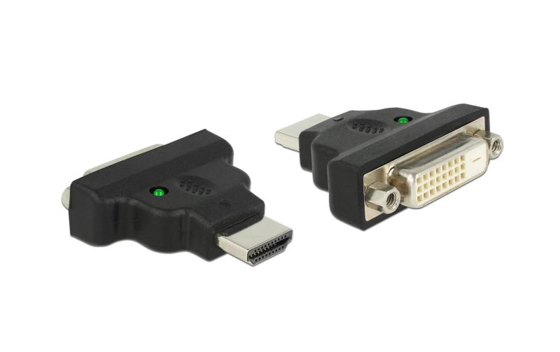 Delock Adapter HDMI zu DVI 24+1 Pin