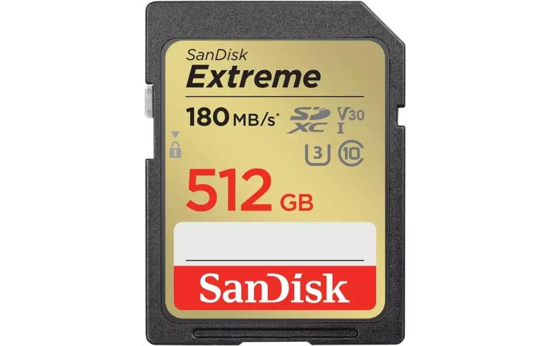 SanDisk SDXC Card Extreme 512GB