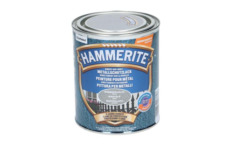 Hammerite Metall-Schutzlack HS grau