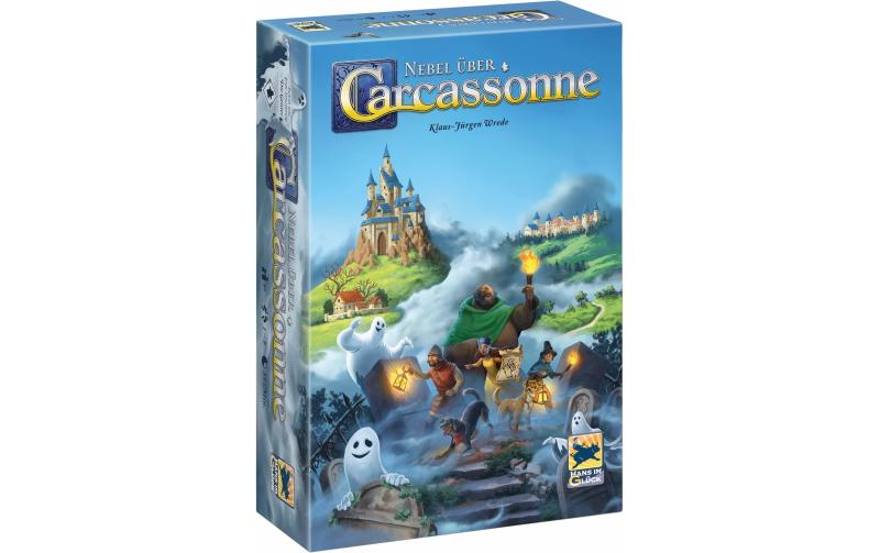 Carcassonne - Nebel über Carcassonne (d)