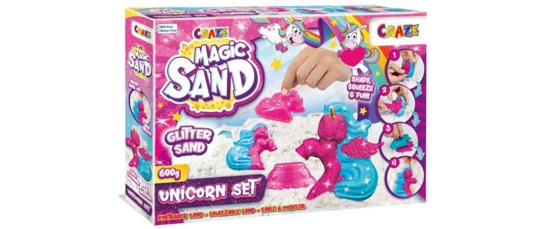 CRAZE Magic Sand Playset Unicorn