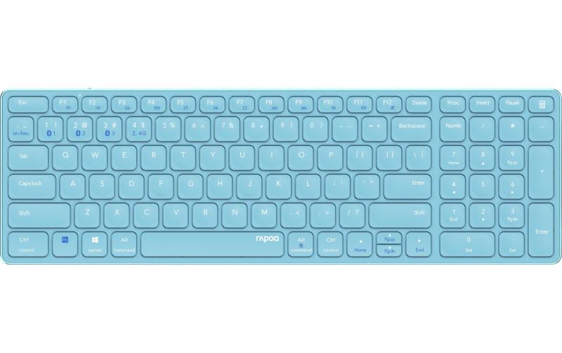 Rapoo E9700M ultraslim Keyboard blue