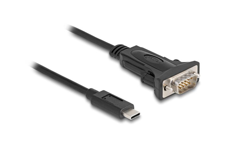 Delock Adapter USB-C>1x Seriell RS-232