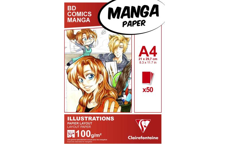 Clairefontaine Manga Layout Block