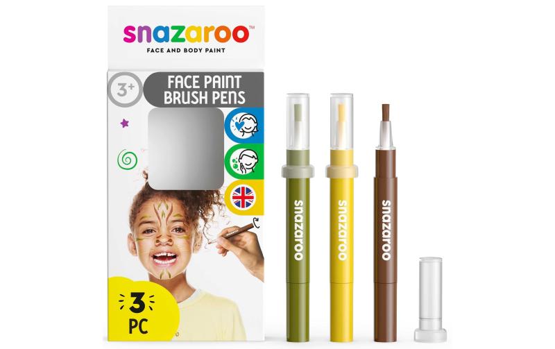 Snazaroo Pinselstift Set4 Dschungel