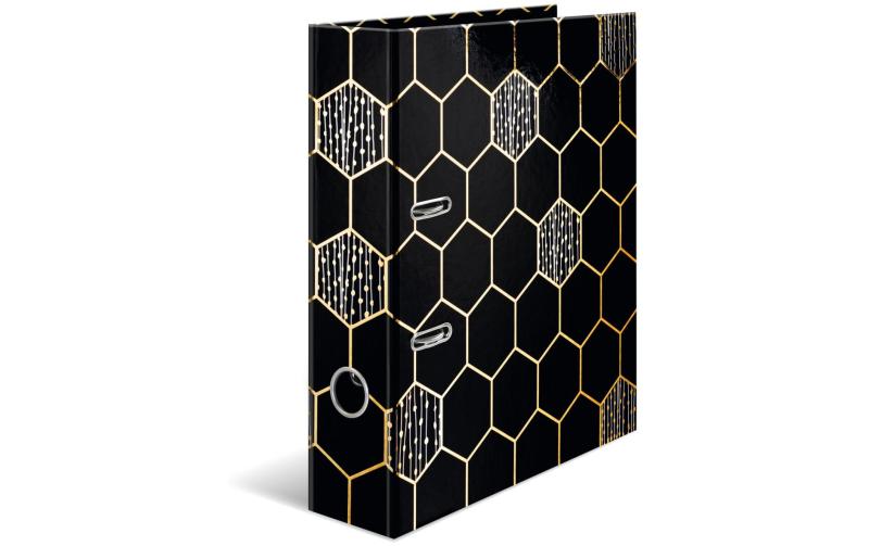 Herma Motivordner 7 cm Glanzvoll Hexagon