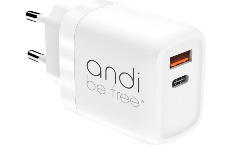 andi be free Turbo Wall Charger QC 3.0
