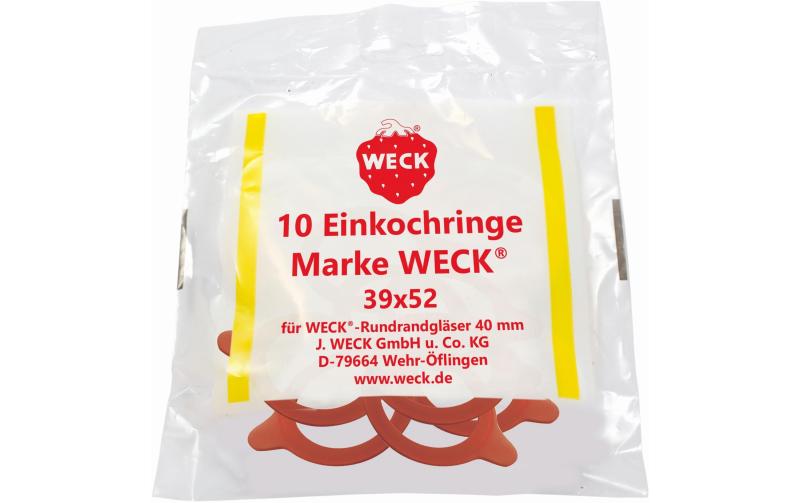 Weck 039/052 mm Gummiringe Weck