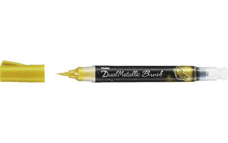 Pentel Pinselstift Dual Metallic Brush