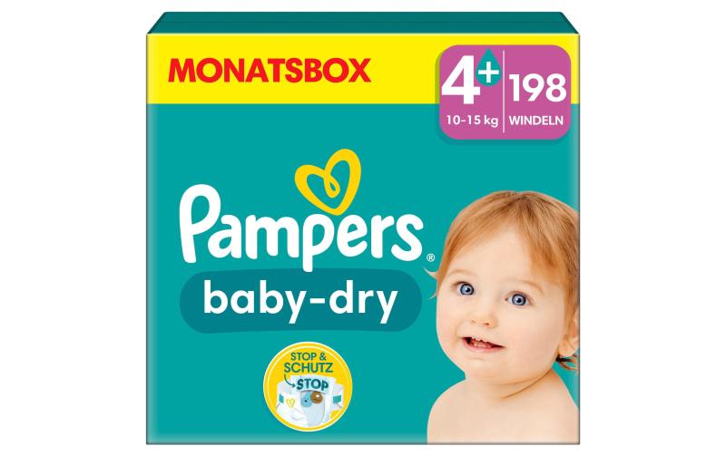 Pampers Baby Dry Gr.4+ Maxi Plus